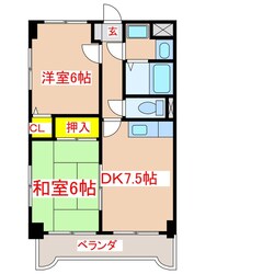 ふぁみぃゆ南の物件間取画像